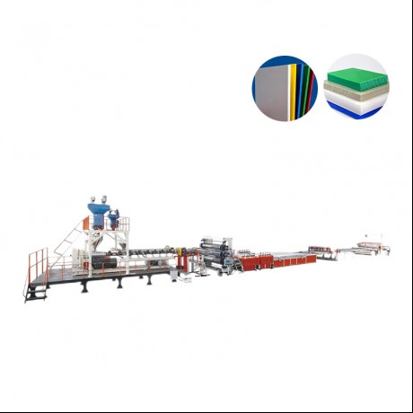 PP, PE, ABS, PVC nga Mabaga nga Plate Extrusion Line