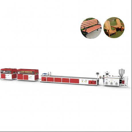Single-screw WPC(foaming) Extrusion Line Gikan sa Jwell China alang sa Taas nga Kalidad