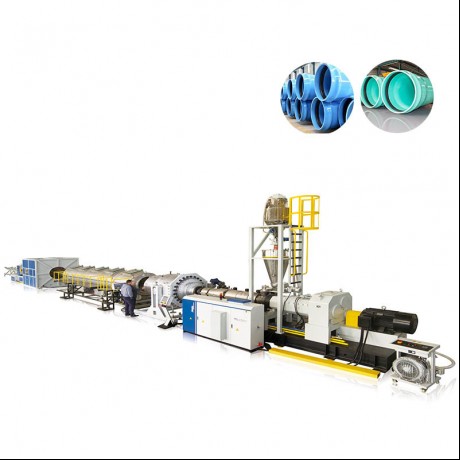 Ang UPVC Water Supply & Drainage Pipe ug CPVC Electric Protection Pipe Extrusion Line