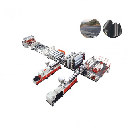 Taas nga Polymer Composite Waterproof Roll Extrusion Line