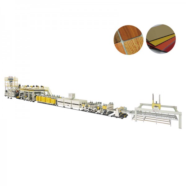Ang linya sa Aluminium ug plastik nga Composite Panel Extrusion